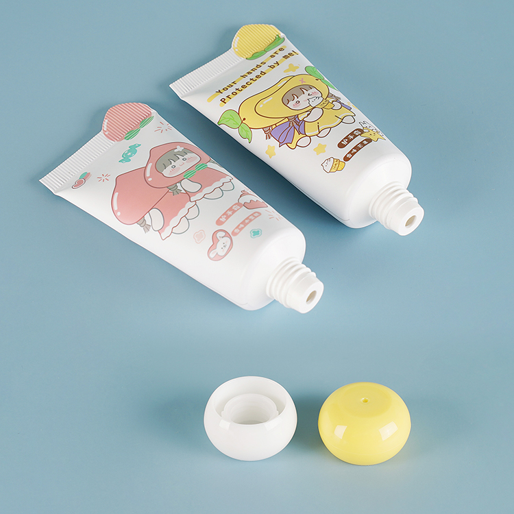 Tubo de plástico para crema de ojos, tubo de crema facial con tapa de tornillo, bonito, 40g, 40ml