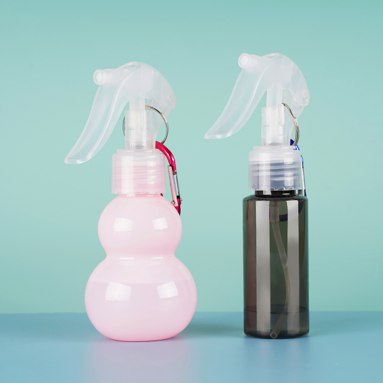Pequeña botella portátil al por mayor del espray de perfume del viaje 60ml con llavero