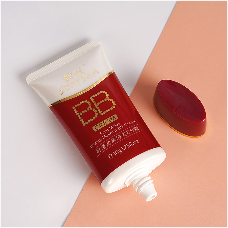 Empaquetado vacío del tubo de los cosméticos de la crema BB de 50g