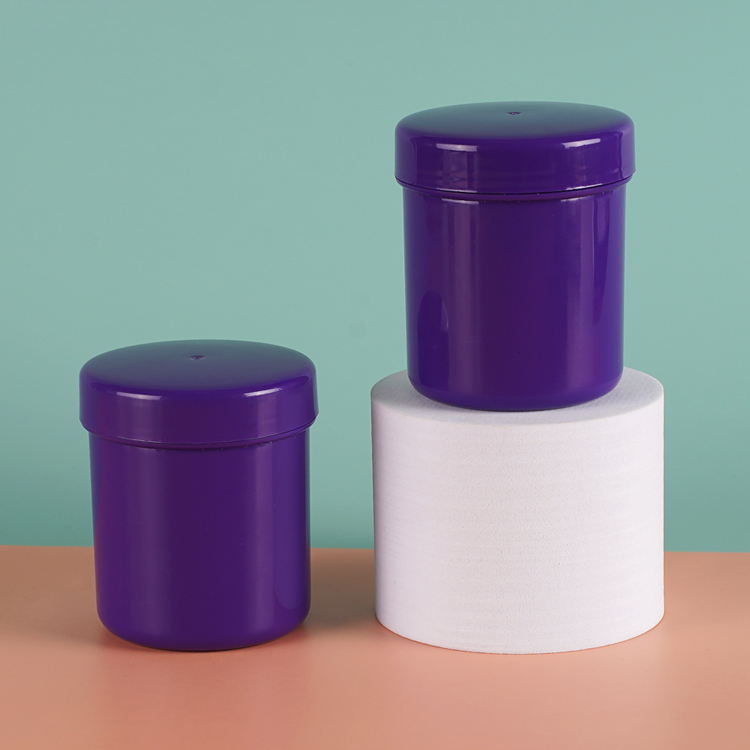 Tarro cosmético de plástico con tapa redonda de PP para crema para ojos