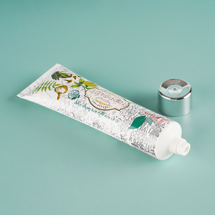 Tubo de embalaje Tubos de pasta de dientes blanqueadores de aluminio y plástico