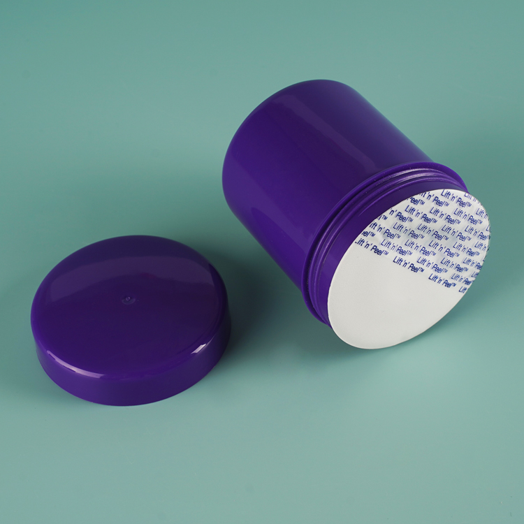 Tarro cosmético de plástico con tapa redonda de PP para crema para ojos
