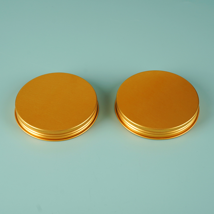  Tarro plástico del ANIMAL DOMÉSTICO del envase de comida de la crema corporal del empaquetado de encargo del aluminio 50g 100g 150g 200g del oro