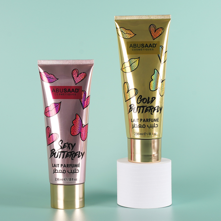 Envase suave plástico de aluminio de los tubos de la loción Handcream de 100ml 120ml 150ml